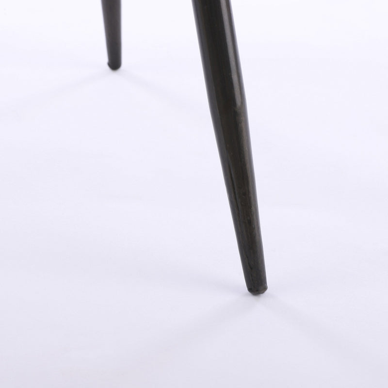 Mica Decorations ronde tafel zwart maat in cm: 40 x 35