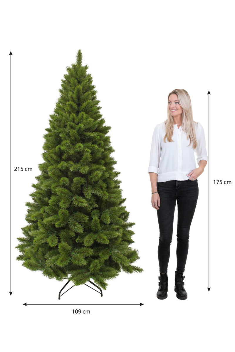 Triumph Tree Kunstkerstboom Camden - 109x109x215cm - PVC - Groen