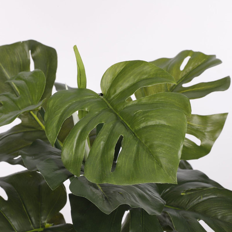Mica Decorations Monstera Kunstplant - 39x39x48 cm - Polyester - Groen