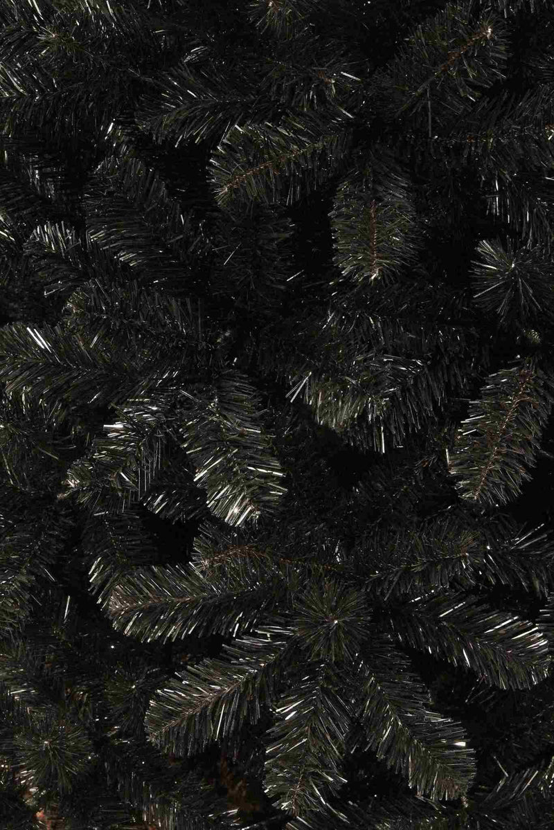 Triumph Tree Kunstkerstboom Tuscan - 109x109x185 cm - PVC - Zwart