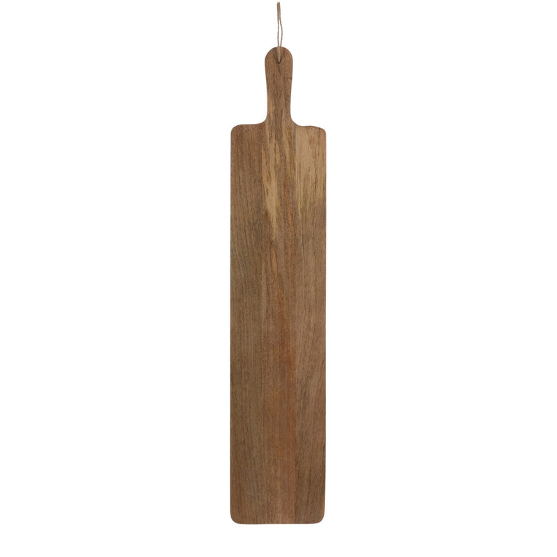 Mica Decorations Capri Snijplank - 90x18x1 cm - Hout - Bruin