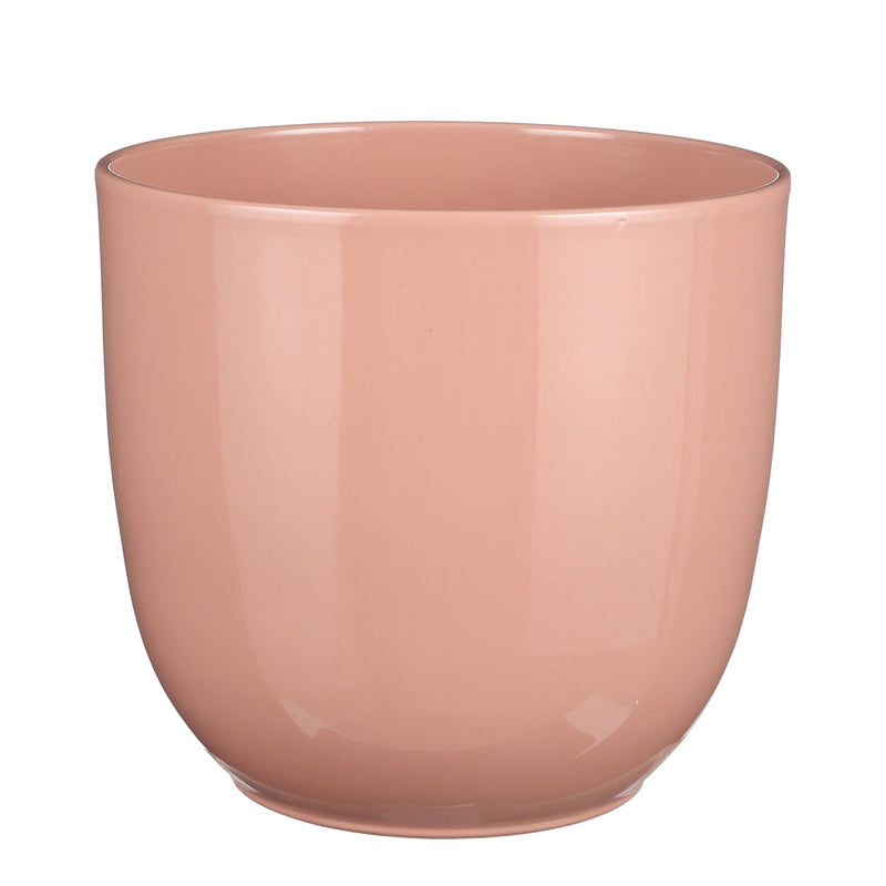 Mica Decorations Tusca Bloempot - 28x28x25 cm - Keramiek - Lichtroze