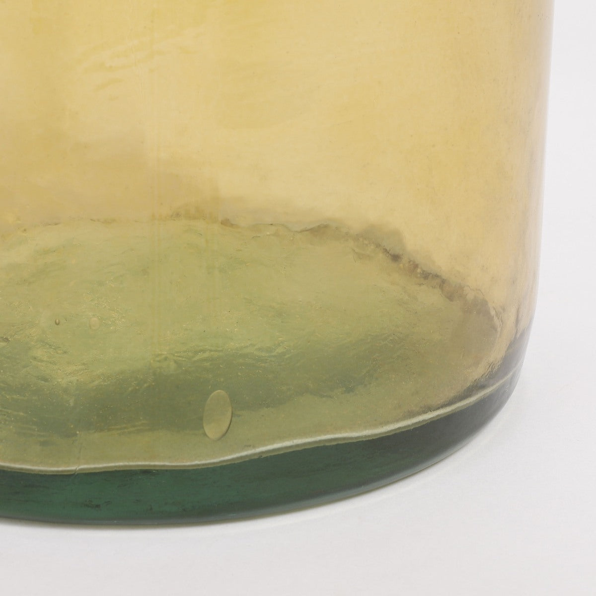 Mica Decorations Rioja Vaas - 15x15x50 cm - Glas - Geel