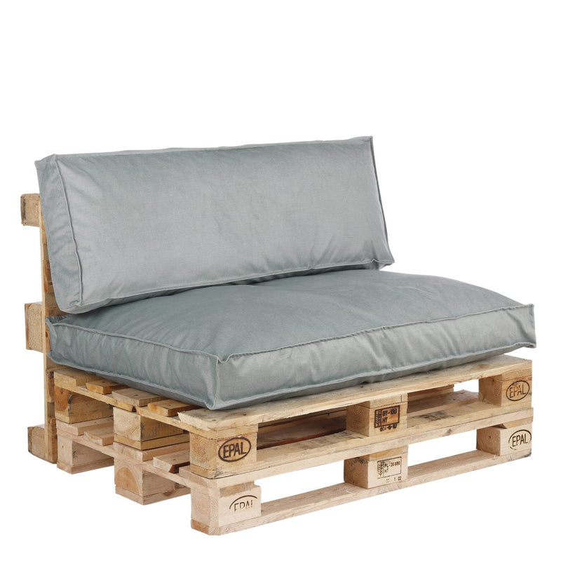 In the Mood Royal Tuinkussens - 120x40x12 cm - Polyester - Grijs