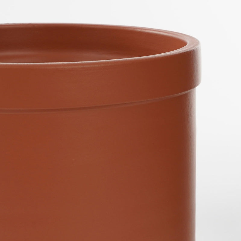 Mica Decorations Riva Bloempot - 22x22x20 cm - Terracotta - Terra