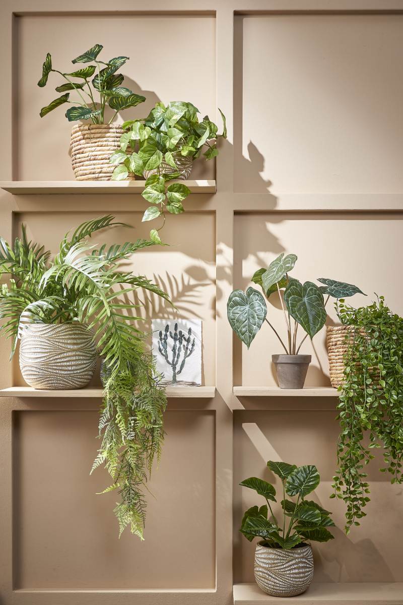 Mica Decorations Areca Palm Kunstplant - 45x45x53 cm - Groen