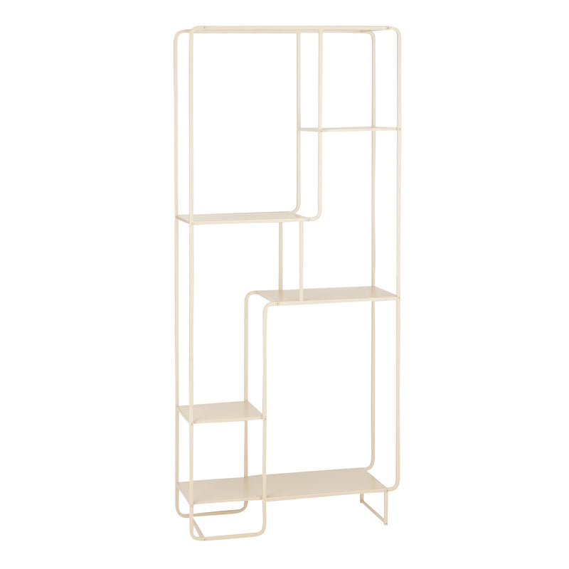 Mica Decorations Kast Jules - 76x30x178 cm - Ijzer - Licht Bruin