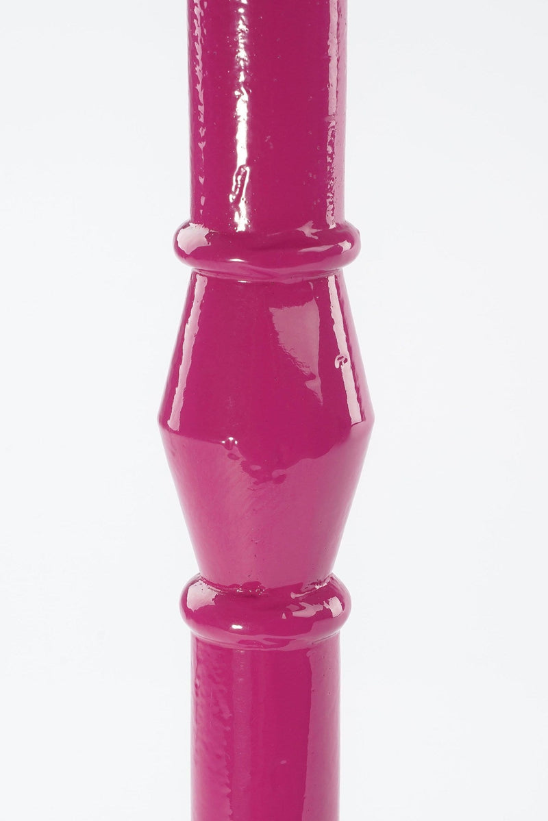 Mica Decorations Bijzettafel Duco - 25x25x58 cm - Aluminium - Roze