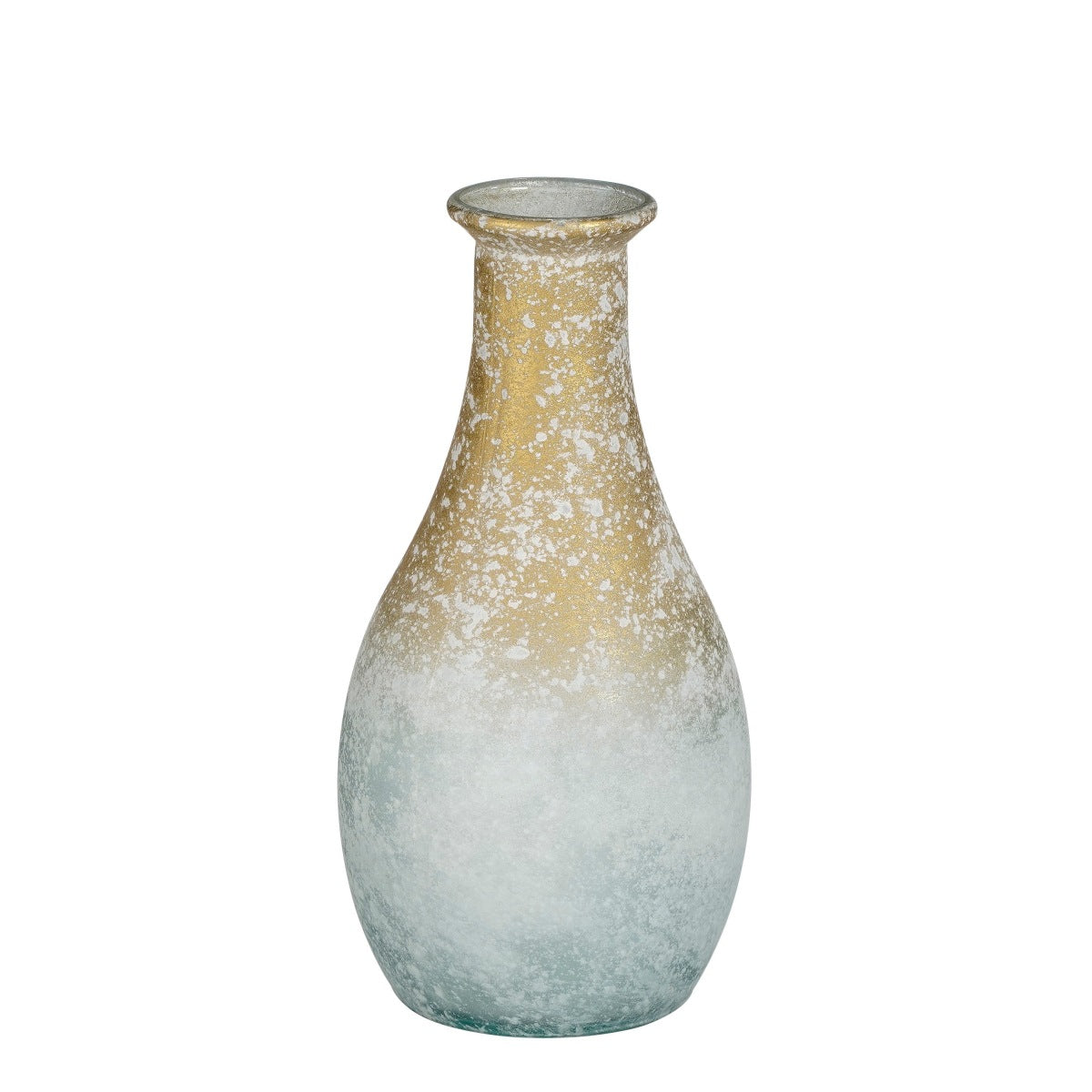 Mica Decorations Jayden Vaas - 21x21x40 cm - Glas - Goud