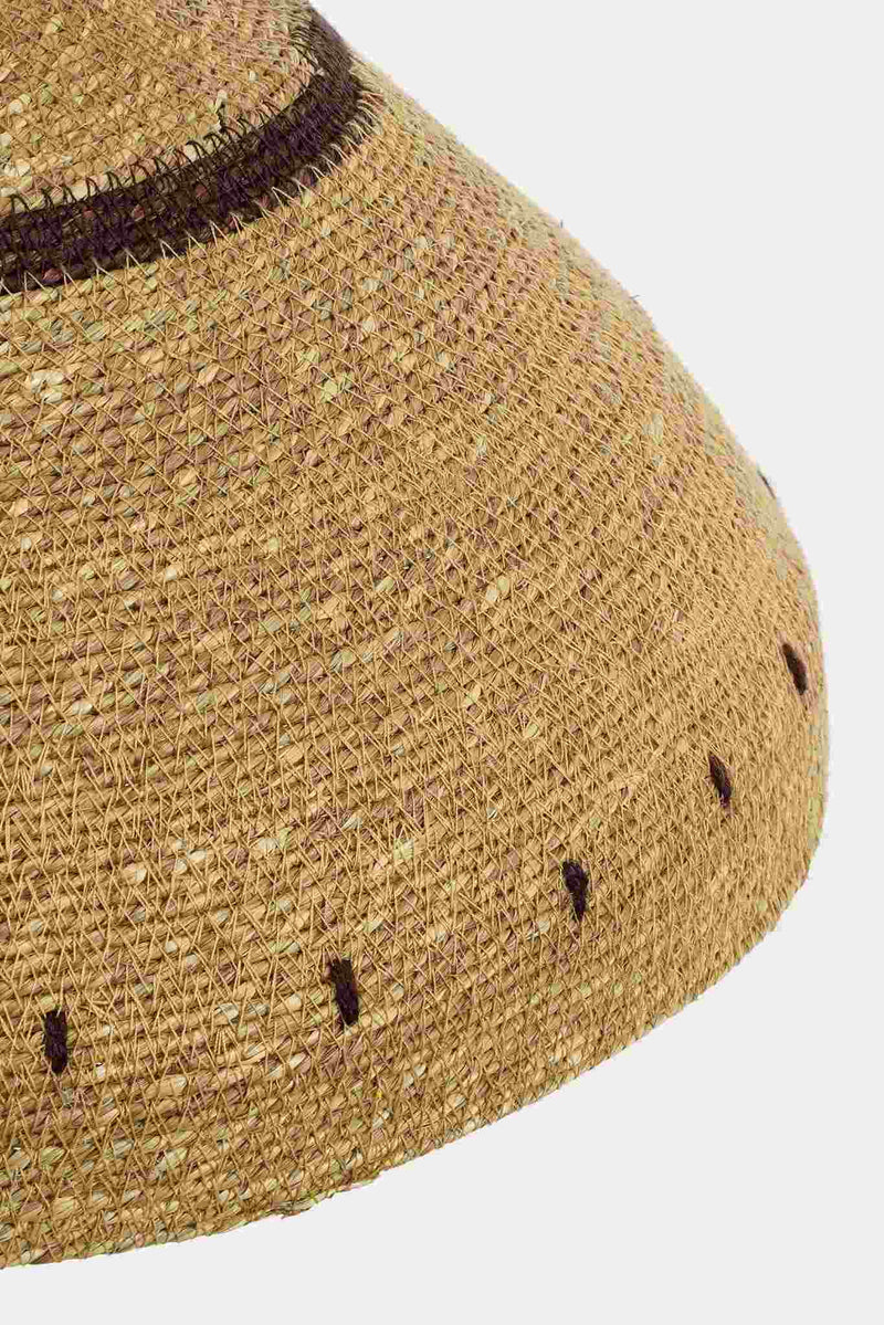 Mica Decorations Hanglamp Joulz - 41x41x22 cm - Jute - Licht Bruin