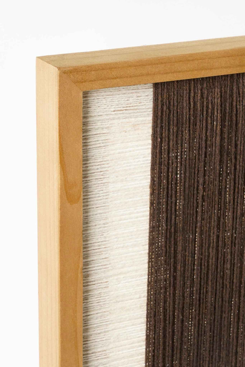 Mica Decorations Wanddecoratie Kuba - 50x3x70cm - Katoen - Oranje