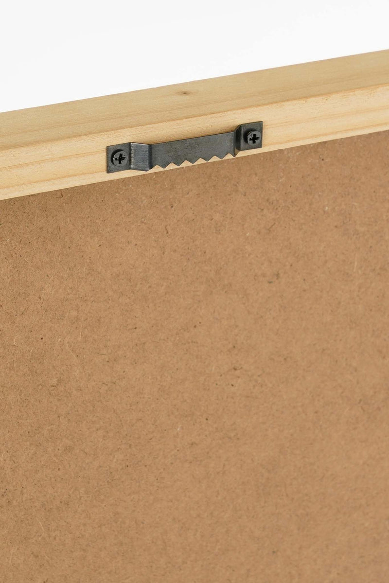 Mica Decorations Wanddecoratie Mista - 60x3x80 cm - MDF - Bruin