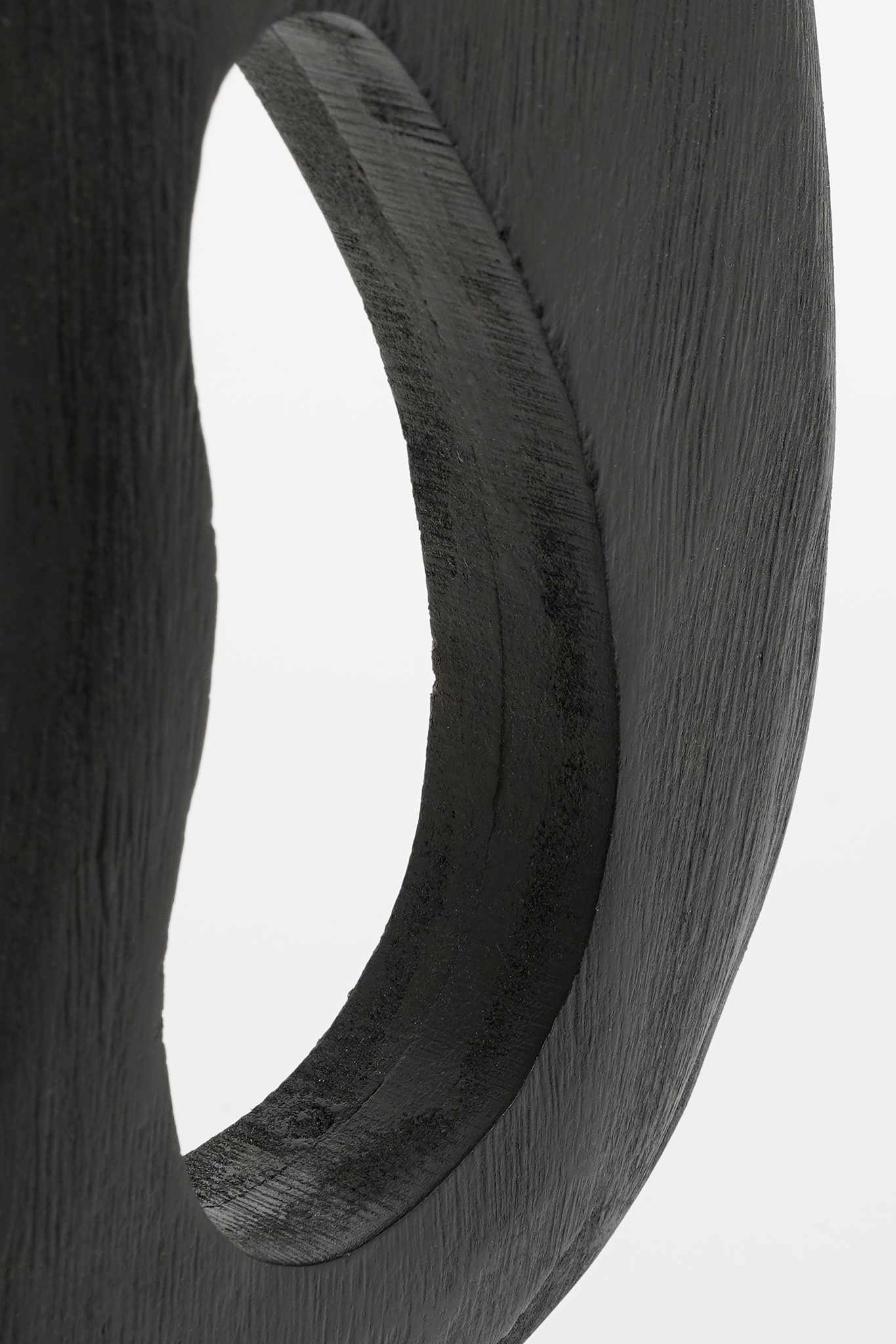 Mica Decorations Deco Object Pastina - 6.5x16.5x37.5 cm - Hout - Zwart