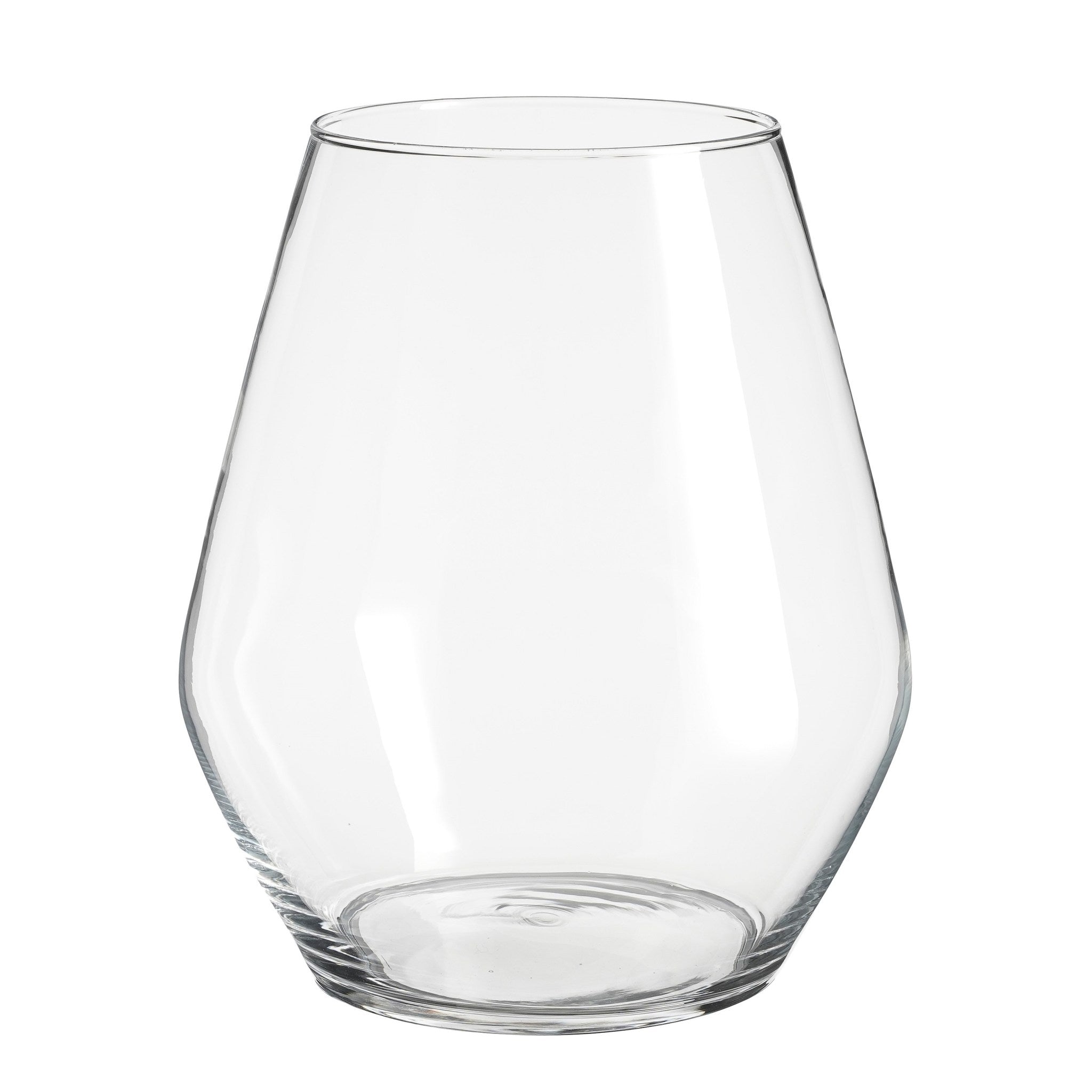 Mica Decorations Vaas Arja - 30x30x35 cm - Glas - Transparant