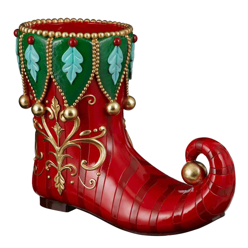 House of Seasons Kerstversiering Elf - 55x28x43 cm - Polyresin - Rood