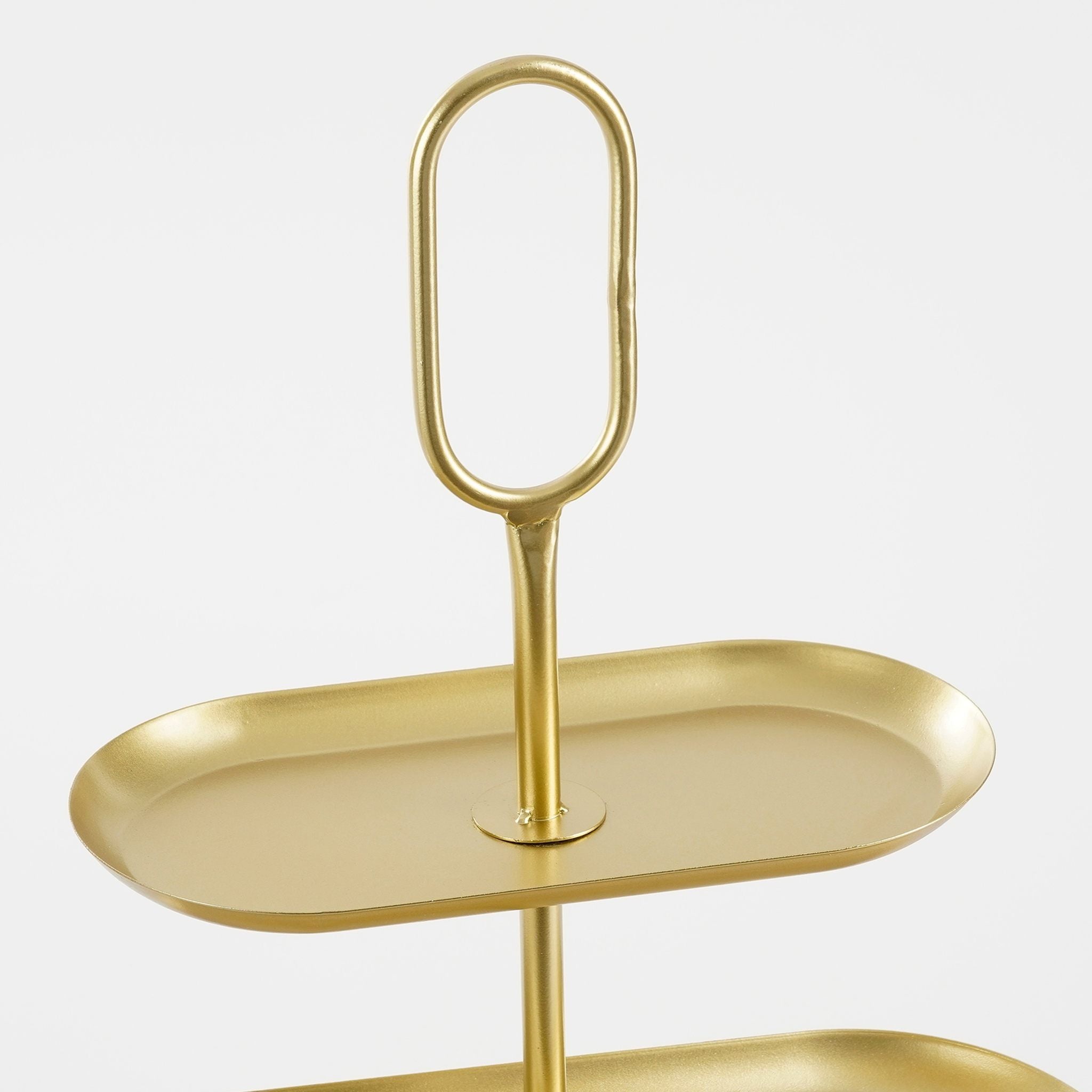 Mica Decorations Etagere Rama - 48x20x55 cm - Ijzer - Goud