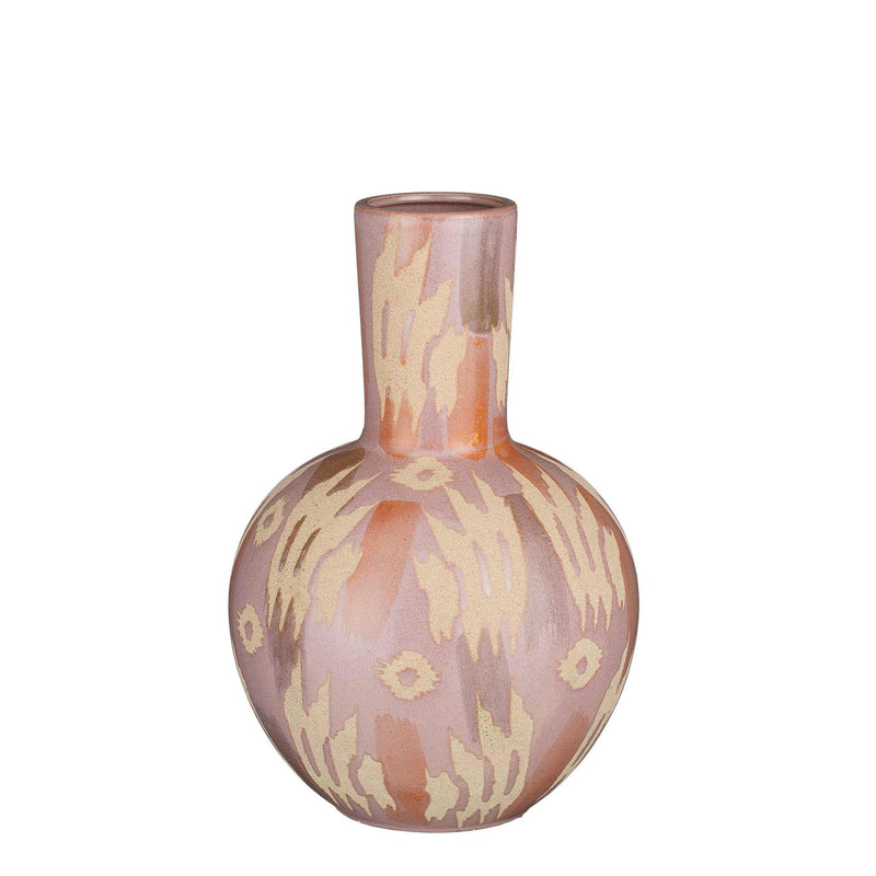 Mica Decorations Vaas Javi - 42x42x27 cm - Keramiek - Paars