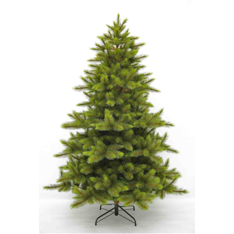 Triumph Tree Kunstkerstboom Wyoming - 145x145x215 cm - PVC - Groen