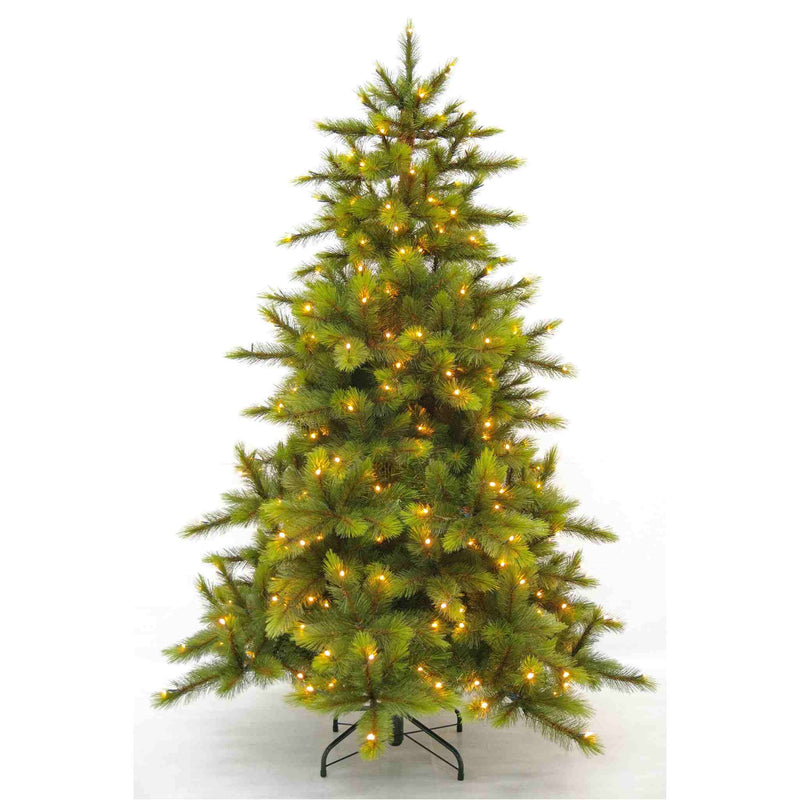 Triumph Tree Kunstkerstboom Wyoming - 127x127x185 cm - LED lampjes - Groen