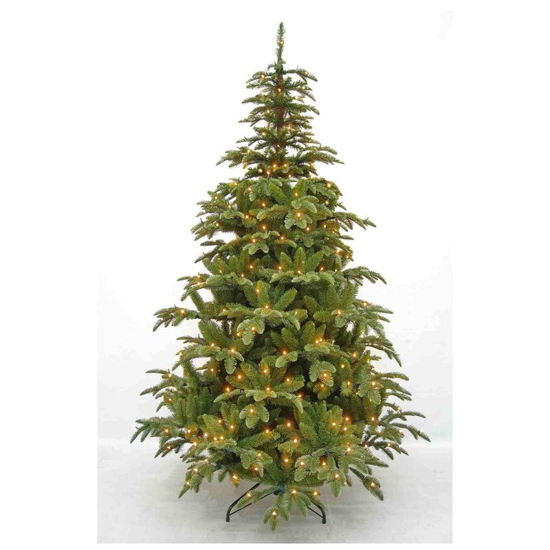 Triumph Tree Kunstkerstboom Aurora - 408LED - Warmwit - H215xØ135 - Groen