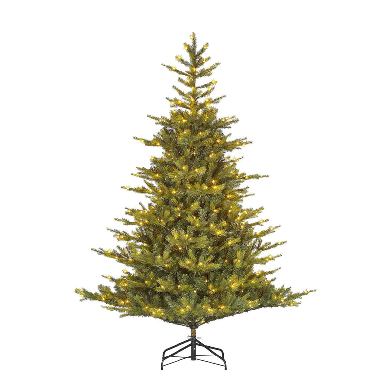 Black Box Kunstkerstboom Grimshaw - 162x162x230 cm - LED lampjes - Groen