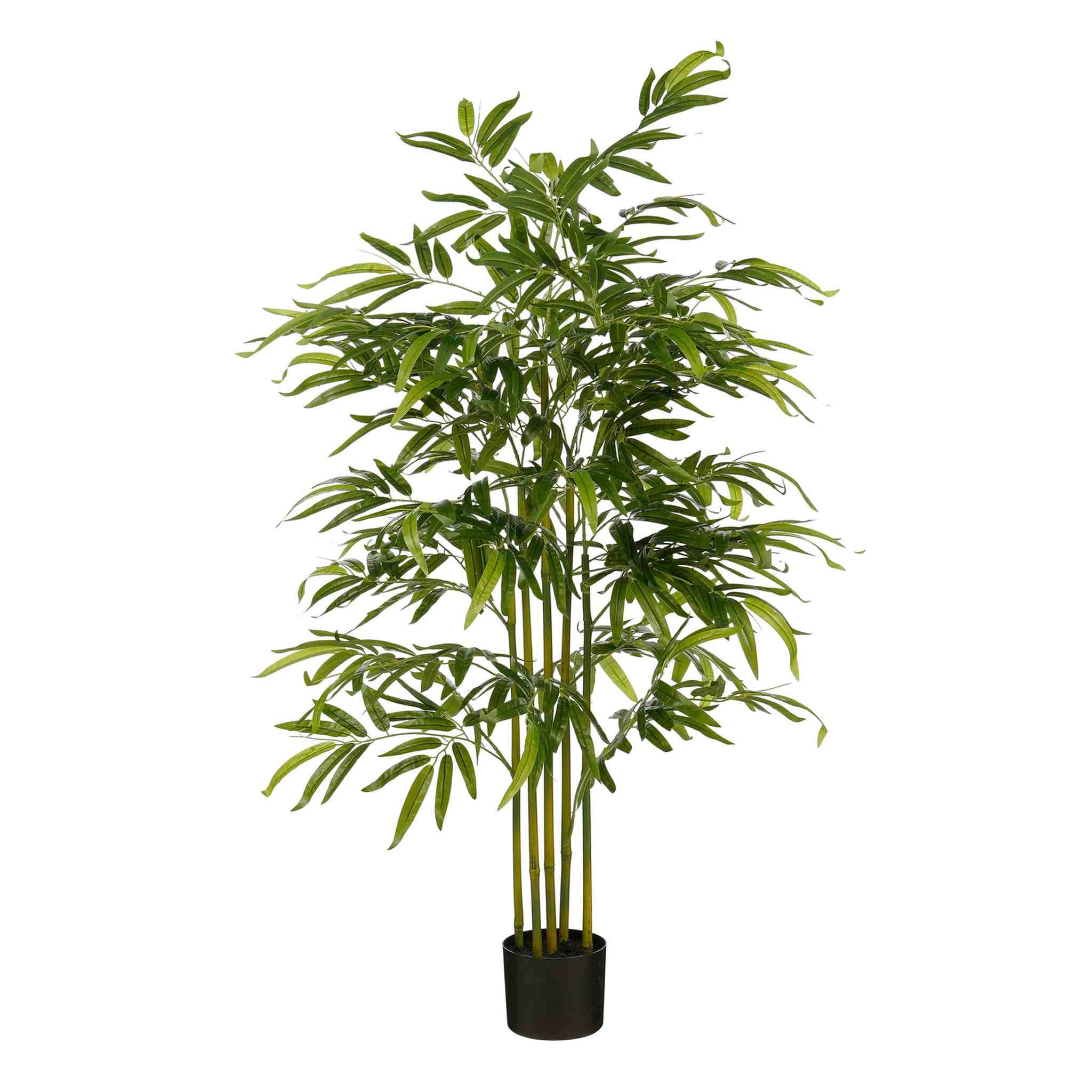 Mica Decorations Kunstplant Bamboe - 60x60x150 cm - Polypropyleen - Groen