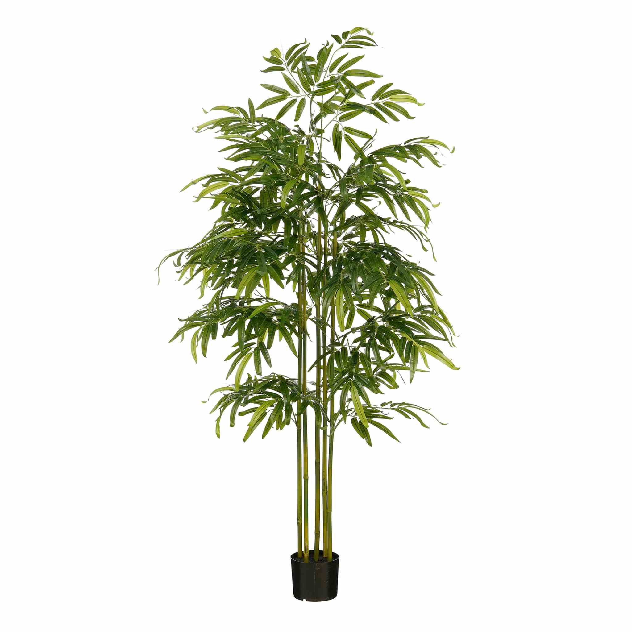 Mica Decorations Kunstplant Bamboe - 60x60x182 cm - Polypropyleen - Groen