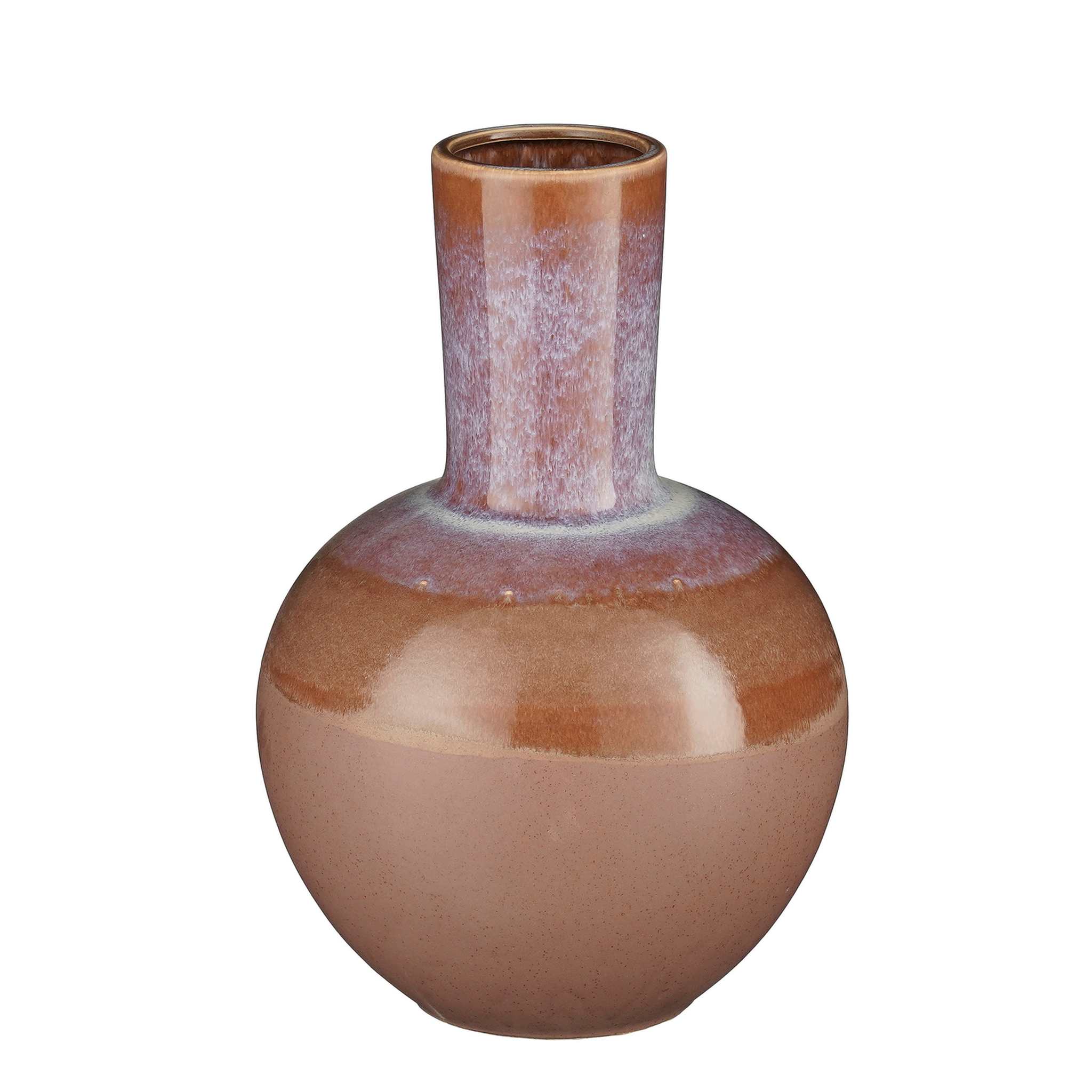 Mica Decorations Vaas Holm - 28.5x28.5x42 cm - Keramiek - Terra