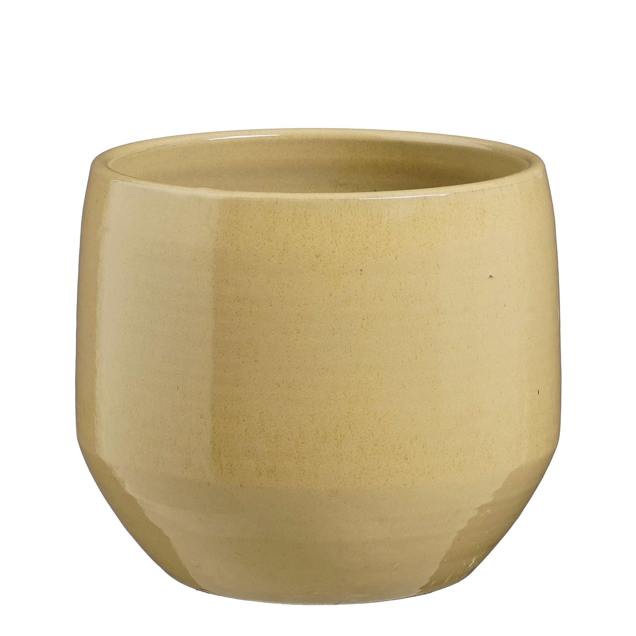 Mica Decorations Bloempot Matteo - 27x27x24 cm - Terracotta - Taupe