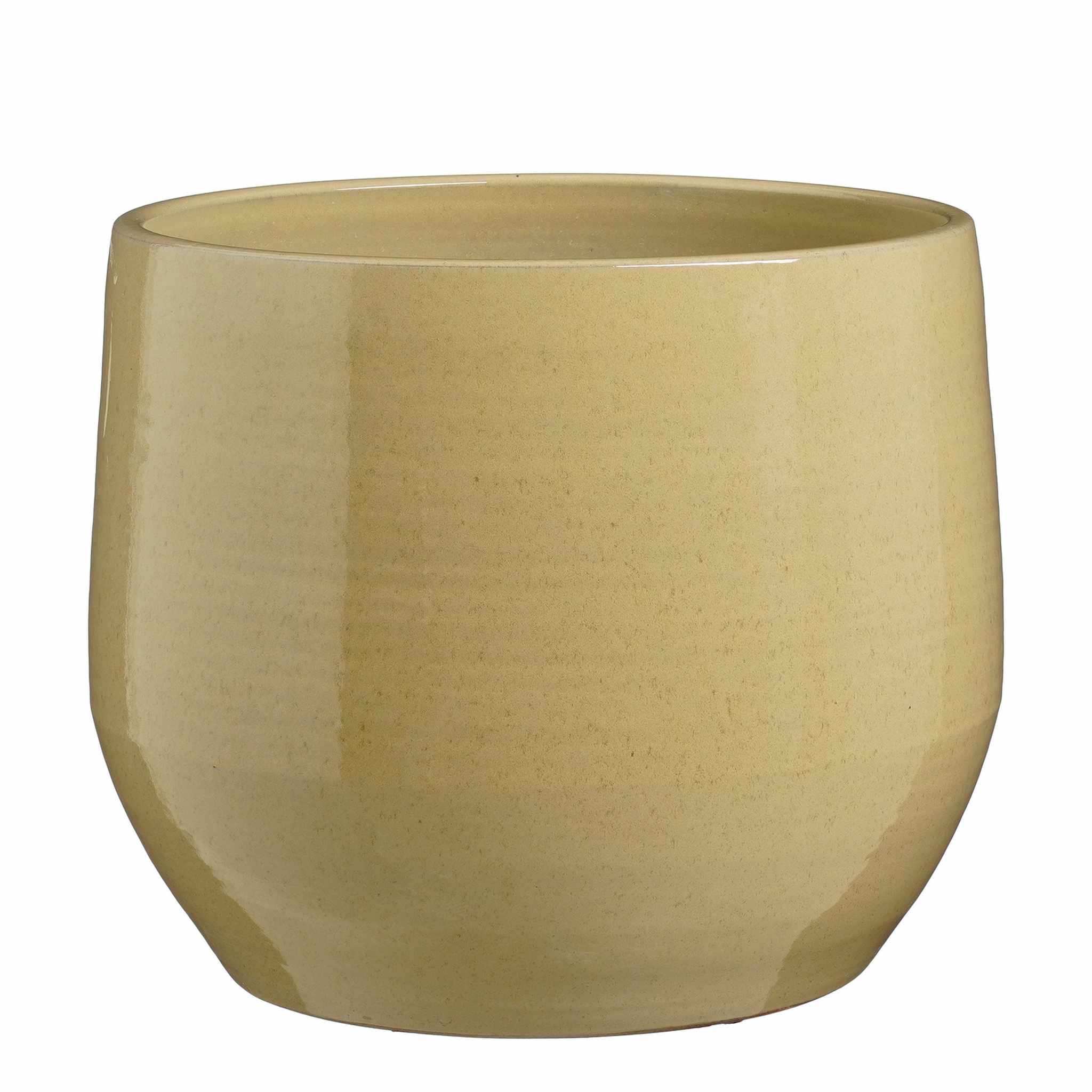 Mica Decorations Bloempot Matteo - 38x38x32 cm - Terracotta - Taupe
