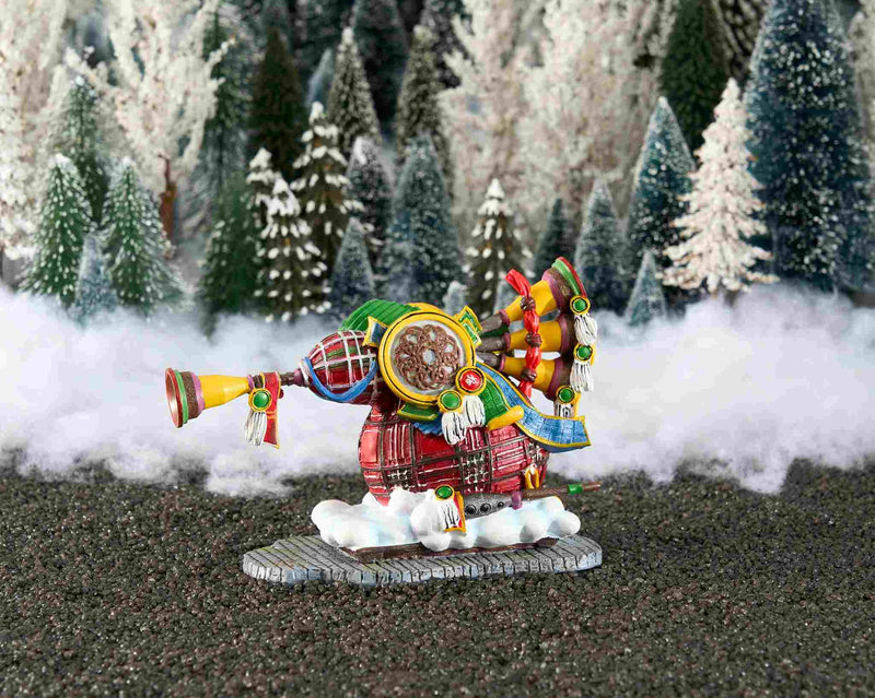 Luville Kerstdorp Carnaval - 18x10x12 cm - Polyresin - Multi