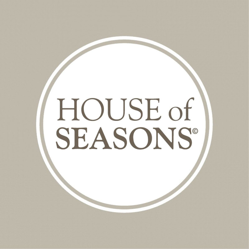 House of Seasons Boom Deco Kerstversiering - 36x36x60 cm - Hout - Wit