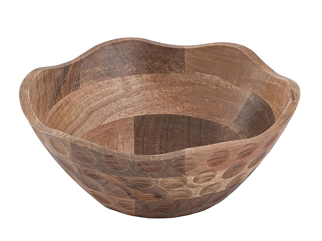 SVJ Schaal - 30x30x11 cm - Hout - Naturel