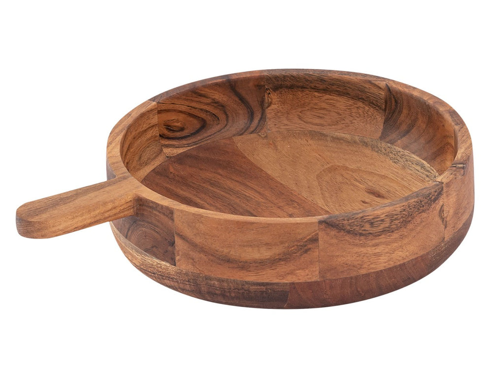 SVJ Schaal - 25x32x7 cm - Hout - Naturel
