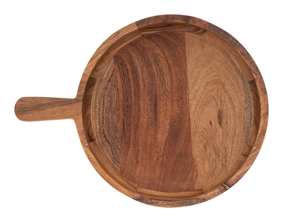 SVJ Schaal - 25x32x7 cm - Hout - Naturel