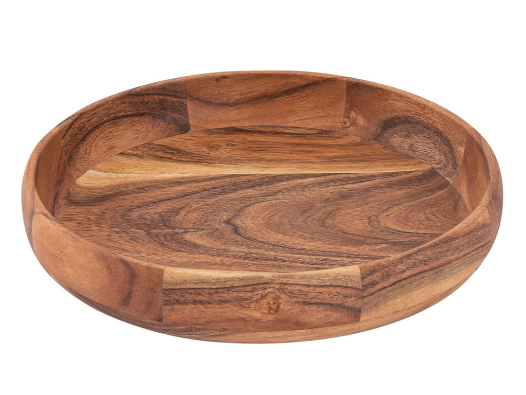 SVJ Schaal - 30x30x5 cm - Hout - Naturel