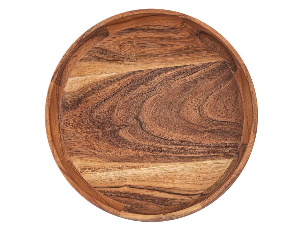SVJ Schaal - 30x30x5 cm - Hout - Naturel