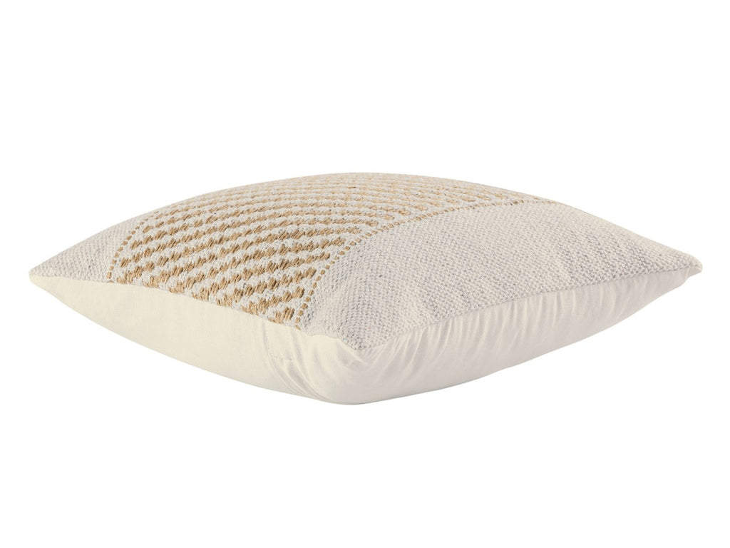 SVJ Sierkussen Siera - 40x40x7 cm - Katoen - Beige - Set van 2