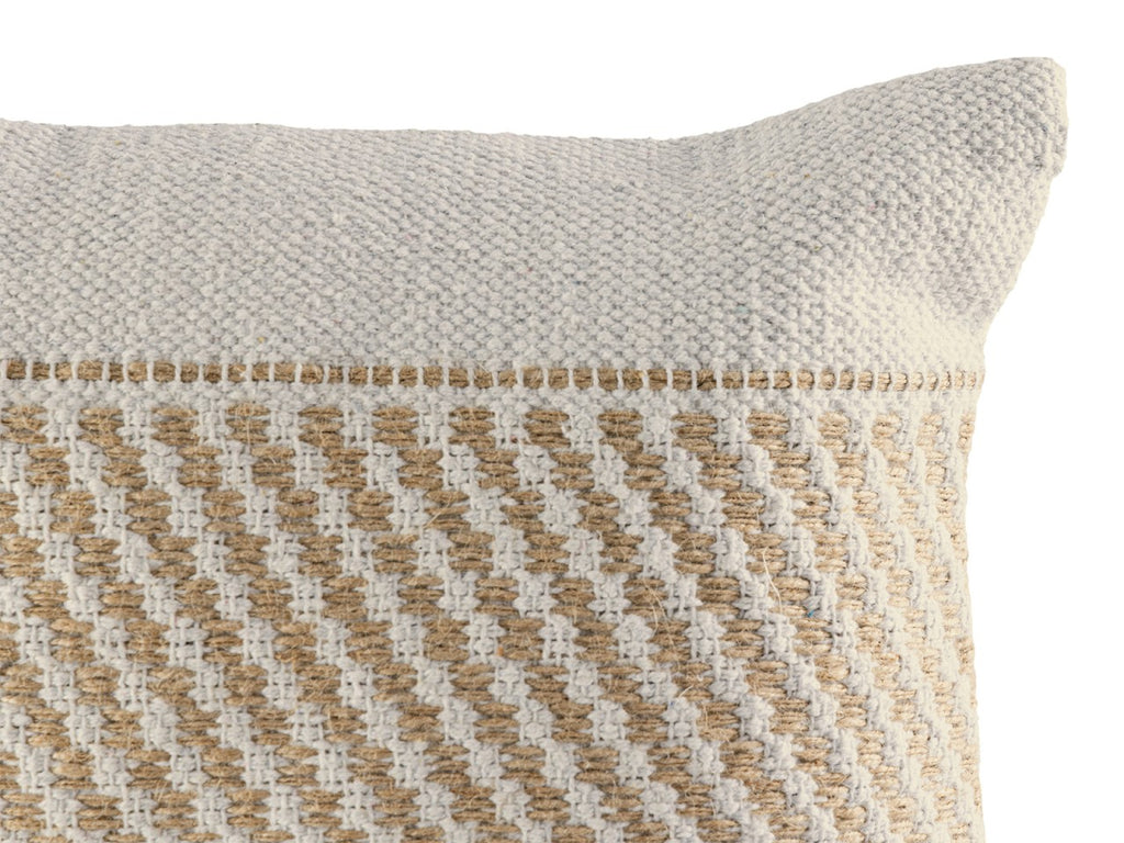 SVJ Sierkussen Siera - 40x40x7 cm - Katoen - Beige - Set van 2