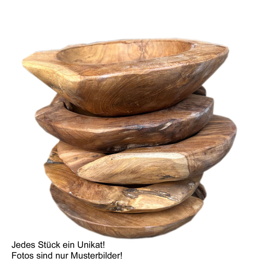 SVJ Schaal Tablet - 25x25x2 cm - Hout - Natuurlijk