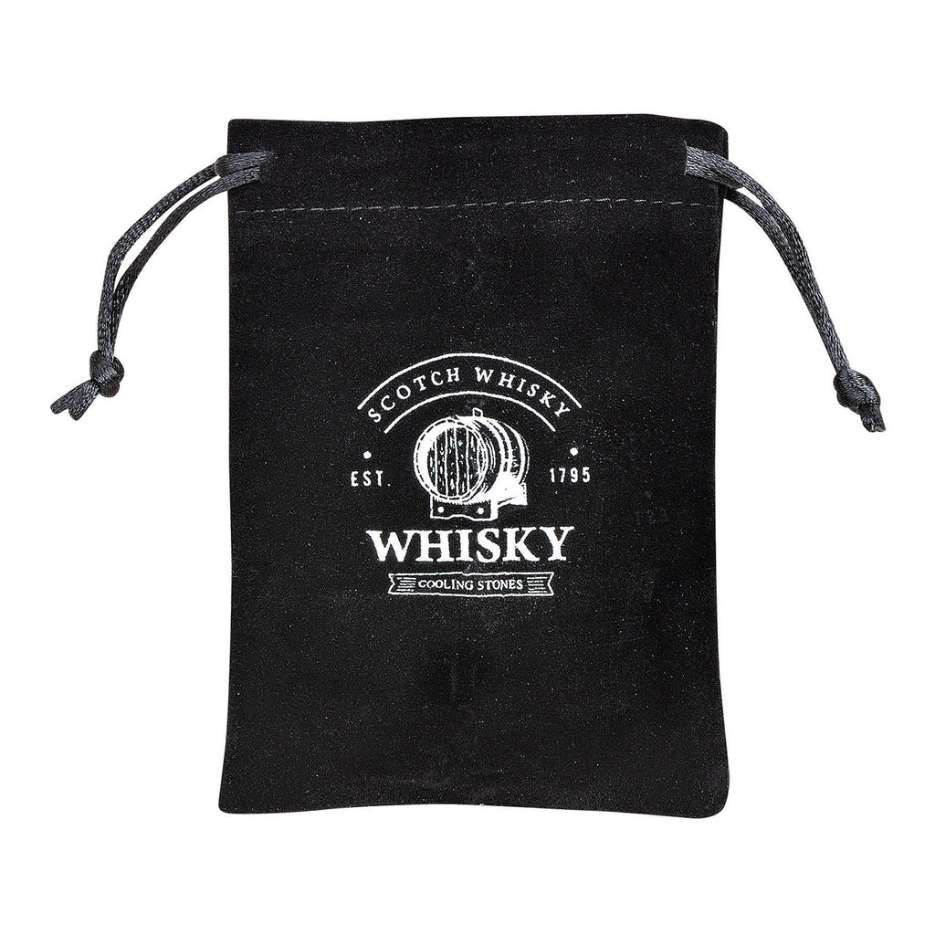 SVJ Whiskyset Ijsblokjes - 24x27x12 cm - Steen - Grijs