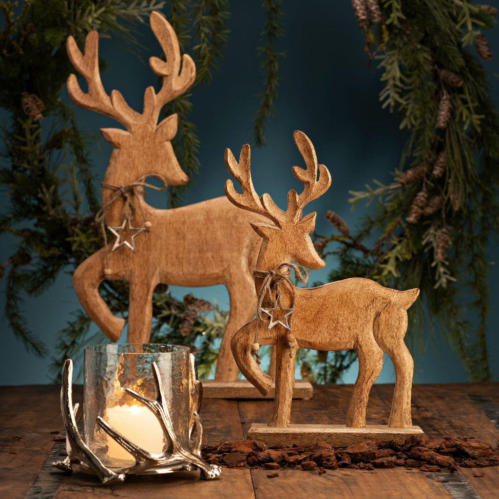 SVJ Kandelaar Lantaarngewei - 20x20x17 cm - Metaal - Zilver