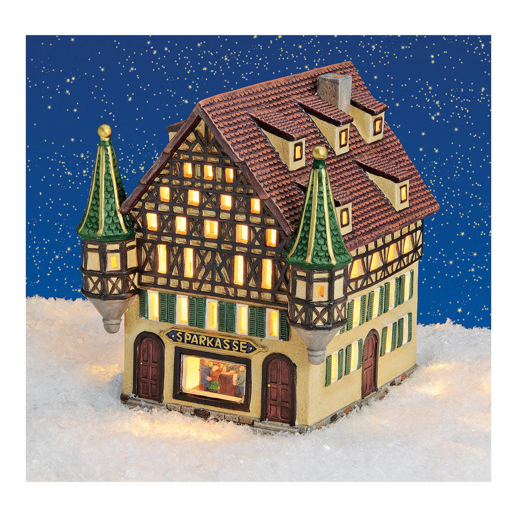 SVJ Kerstversiering Sparkasse - 17x16x17 cm - Porselein - Multi