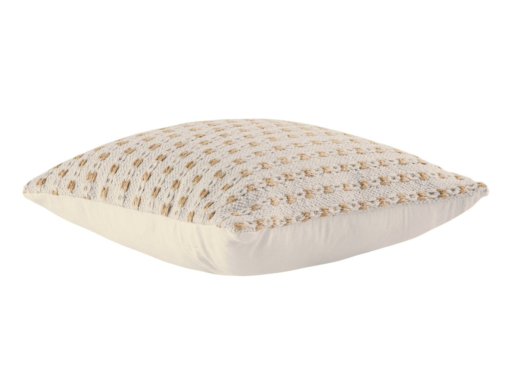 SVJ Sierkussen Siera - 40x40x7 cm - Katoen - Beige - Set van 2