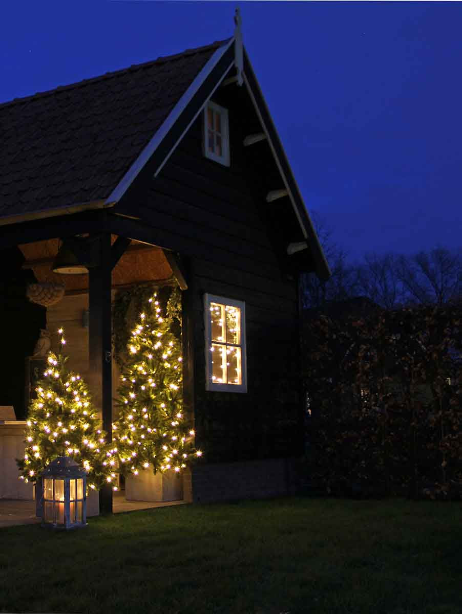 Luca Lighting Kerstverlichting - 768LED - 560cm - Extra Warm - 4 Stuks