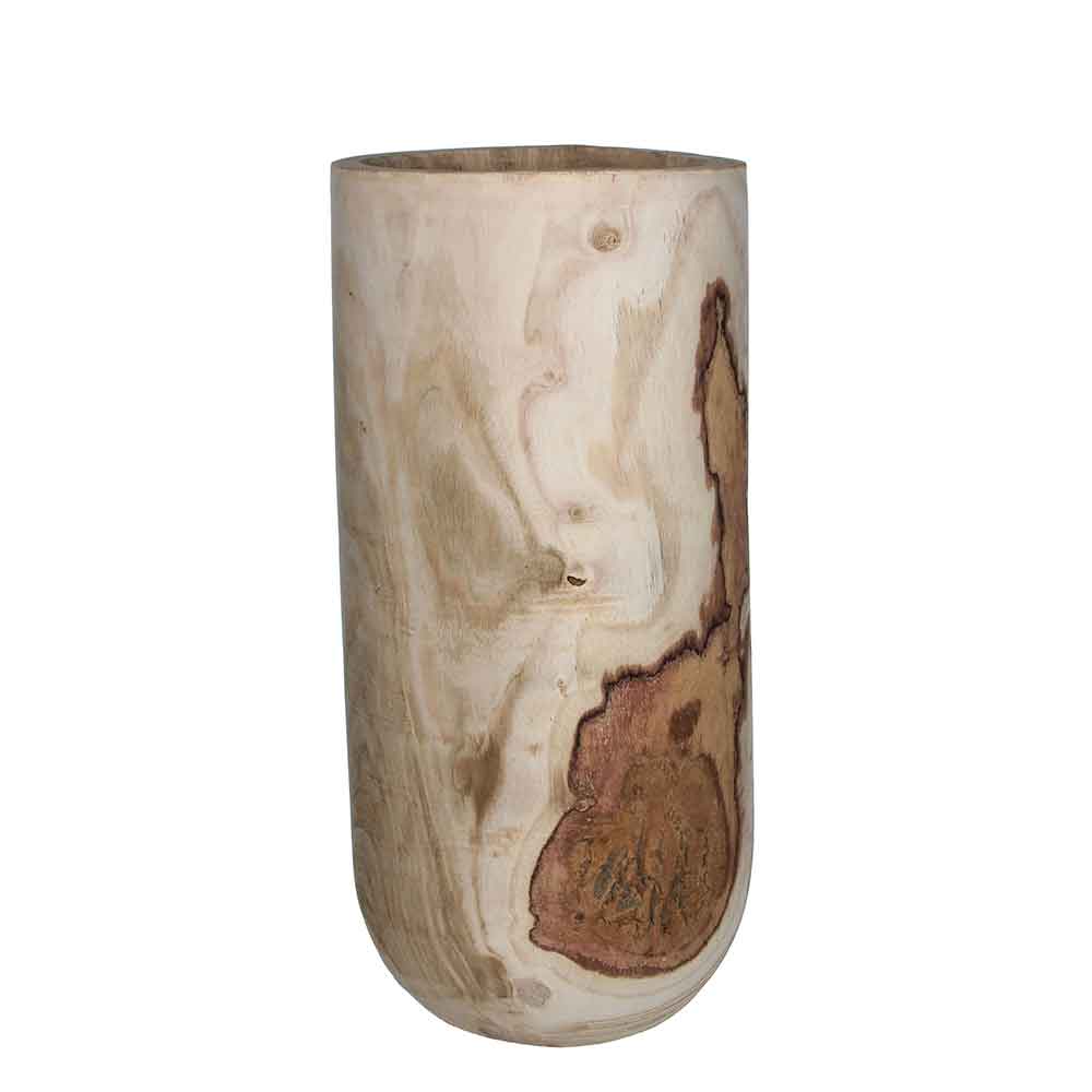 Mica Decorations pia vaas lichtbruin maat in cm: 65 x 30