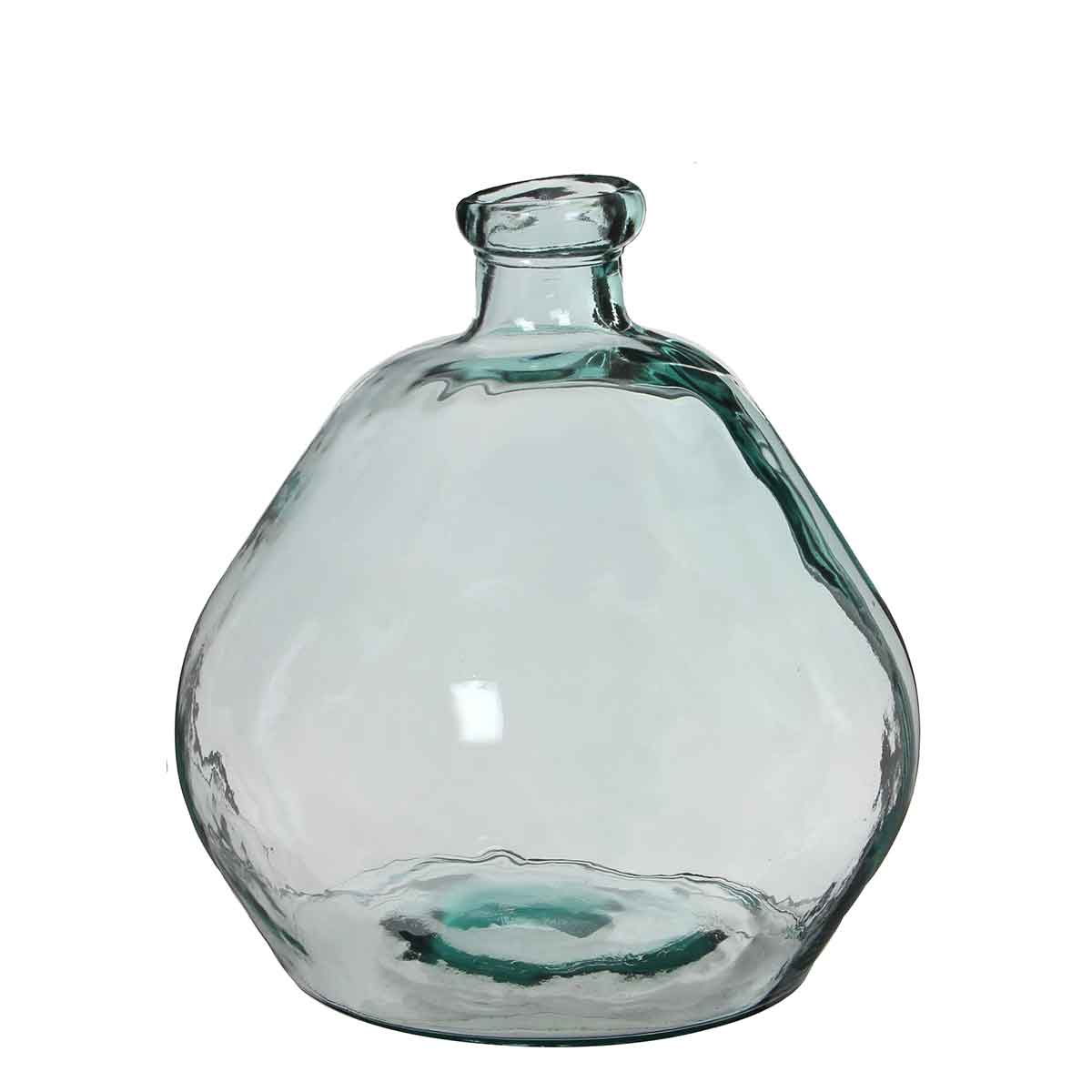 Mica Decorations organic vaas transparant maat: 50 x 45cm