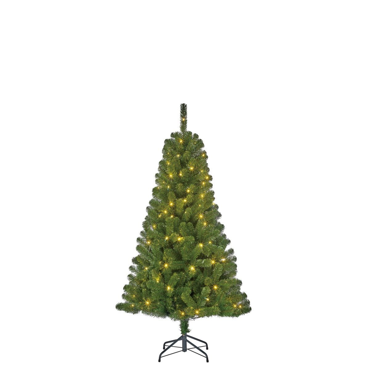 Black Box Trees Charlton Kunstkerstboom - 91x91x155 cm - PVC - Groen