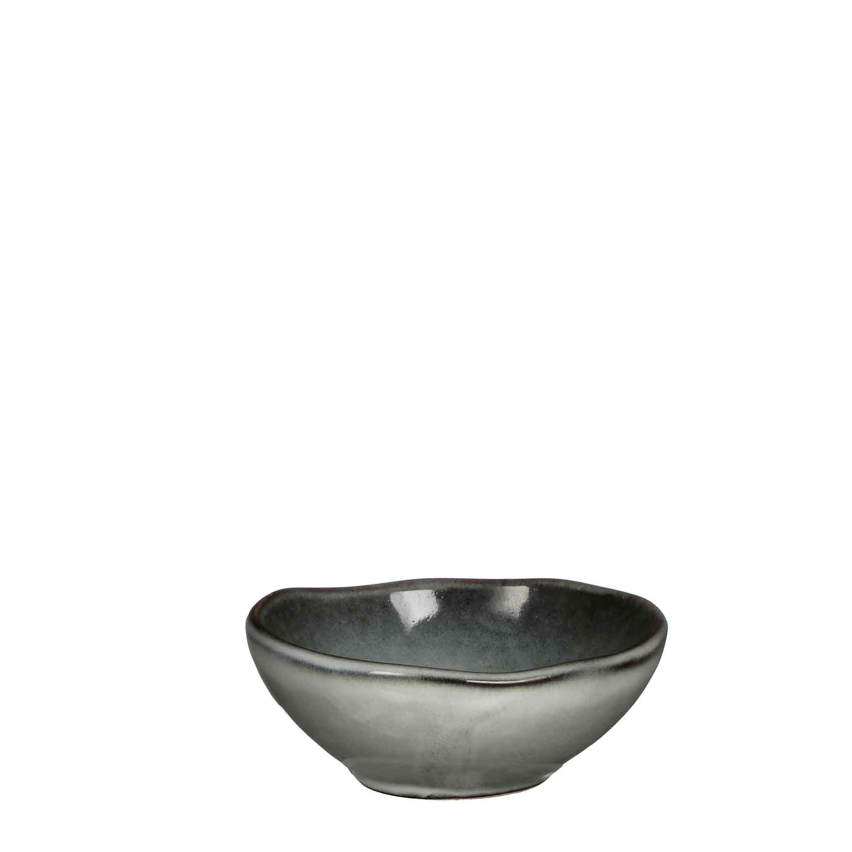 Mica Decorations tabo schaal grijs maat in cm: 3,5 x 8,5