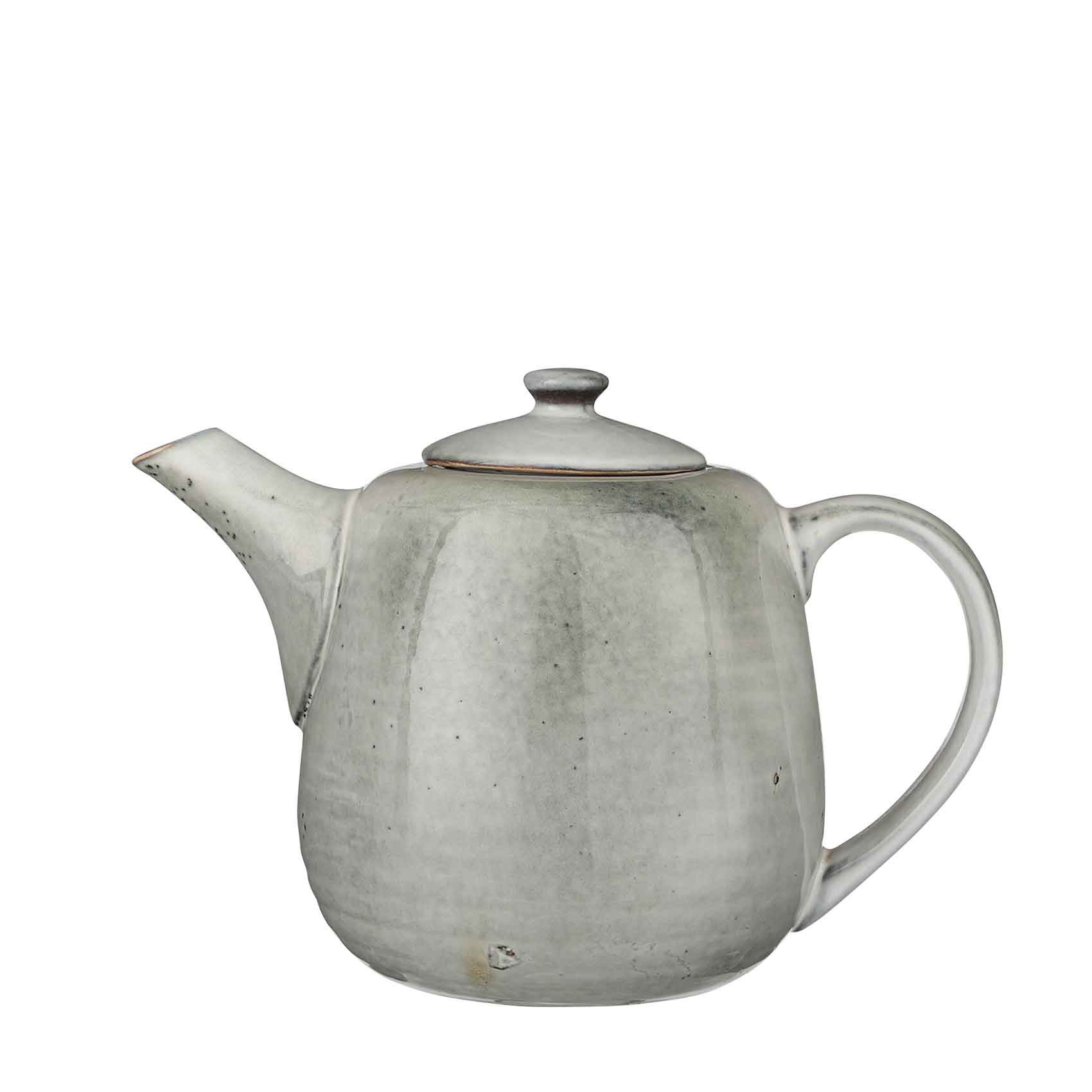 Mica Decorations tabo theepot grijs maat in cm: 17,5 x 25